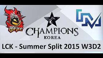 NaJin vs Longzhu LCK Champions Summer 2015 W3D2 NaJin e mFire vs Longzhu Incredible Game 1 Highli thumbnail