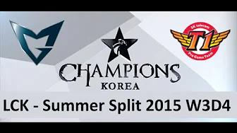 SSG vs SKT LCK Champions Summer Split 2015 W3D4 Samsung vs SK Telecom game 1 highlights thumbnail