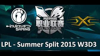 IG vs Snake Tencent LPL Summer Split 2015 W3D3 Invictus Gaming vs Snake eSports Game 1 highlights thumbnail