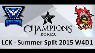 Sbenu vs NaJin LCK Champions Summer Split 2015 W4D1 Sbenu SonicBoom vs NaJin e mFire  Game 2 Highlig thumbnail