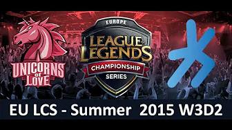 UOL vs H2K EU LCS Championship series Summer Split 2015 W3D2 Unicorns of Love vs H2K Game Highlights thumbnail