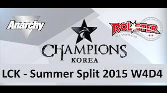 ANC vs KT LCK Champions Summer Split 2015 W4D4 Anarchy vs KT Rollster game 3 highlights thumbnail