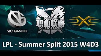 VG vs SS Tencent LPL Summer Split 2015 W4D3 Vici Gaming vs Snake Game 2 Highlights thumbnail