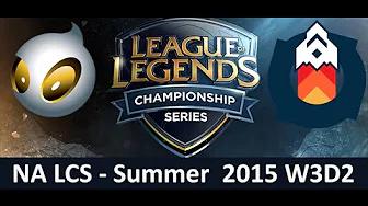 DIG vs GV NA LCS Championship series Summer Split 2015 W3D2 Team Dignitas vs Gravity Game Highlights thumbnail