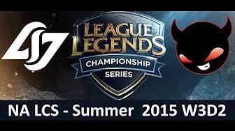 CLG vs NME NA LCS Championship series Summer Split 2015 W3D2 Counter Logic Gaming vs Enemy Esports G thumbnail