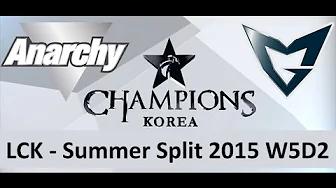 Anarchy vs Samsung LCK Champions Summer Split 2015 W5D2 Anarchy vs Samsung Galaxy Game 2 Highlights thumbnail