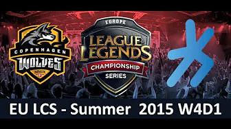 CW vs H2K EU LCS Championship series Summer Split 2015 W4D1 Copenhagen Wolves vs H2K Game Highlights thumbnail