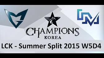 SSG vs IM LCK Champions Summer Split 2015 W5D1 Samsung vs Longzhu game 2 highlights thumbnail