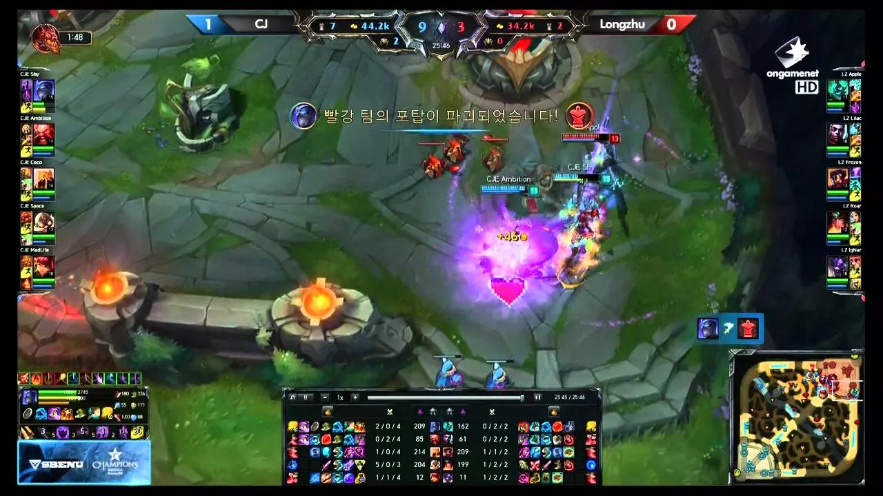 Longzhu vs CJ LCK Champions Summer Split 2015 W6D1 Longzhu IM vs CJ Entus Game 2 Highlights thumbnail