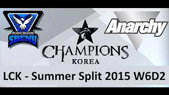 Sbenu vs Anarchy LCK Champions Summer Split 2015 W6D2 Sbenu SonicBoom vs Anarchy Game 3 Highlights thumbnail