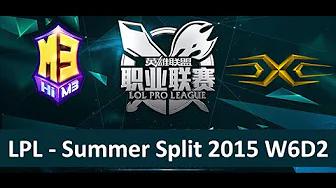 M3 vs SS Tencent LPL Summer Split 2015 W6D2 Master 3 vs Snake Game 1 Highlights thumbnail