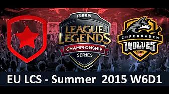 GMB vs CW EU LCS Championship series Summer Split 2015 W6D1 Gambit Gaming vs Copenhagen Wolves Game thumbnail