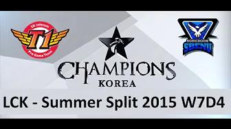 SKT vs SBENU LCK Champions Summer Split 2015 W7D4 SK Telecom vs SBENU Sonic Boom game 2 highlights thumbnail