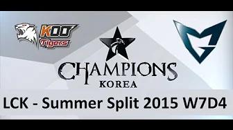 KOO vs SSG LCK Champions Summer Split 2015 W7D4 KOO Tigers vs Samsung game 1 highlights thumbnail