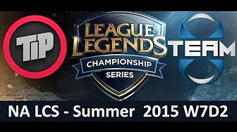 TIP vs T8 NA LCS Championship series Summer Split 2015 W7D2 Team Impulse vs Team 8 game Highlights thumbnail