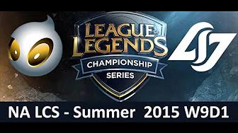 DIG vs CLG NA LCS Championship series Summer Split 2015 W9D1 Team Dignitas vs Counter Logic Gaming g thumbnail