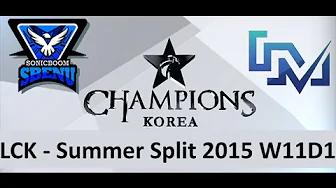 SBENU vs Longzhu LCK Champions Summer Split 2015 W11D1 Sbenu Sonicboom vs Longzhu IM Game 1 Highligh thumbnail