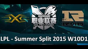 SS vs RNG Tencent LPL Summer Split 2015 W10D1 Snake vs Royal Never Give Up Game 1 highlights thumbnail