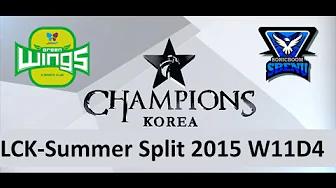 JAG vs SSB LCK Champions Summer Split 2015 W11D4 Jin Air Green Wings vs SBENU game 2 highlights thumbnail