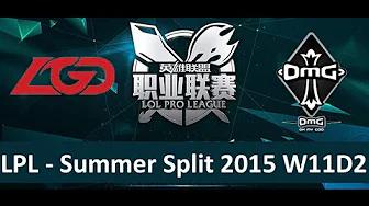 LGD vs OMG Tencent LPL Summer Split 2015 W11D2 LGD Gaming vs OMG Game 1 highlights thumbnail