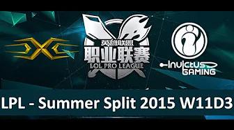 SS vs IG Tencent LPL Summer Split 2015 W11D3 Snake vs Invictus Gaming  Game 2 highlights thumbnail