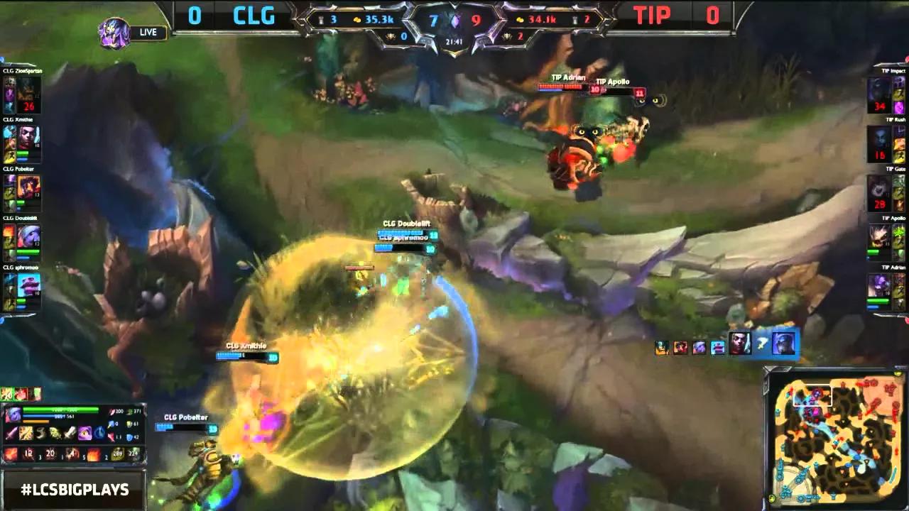 CLG vs TIP NA LCS Championship series Summer Playoffs 2015 Counter Logic Gaming vs Team Impulse game thumbnail