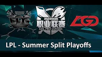 EDG vs LGD Tencent LPL Summer Playoffs 2015 Edward Gaming vs LGD Gaming Game 2 highlights thumbnail