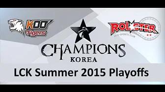 KT vs KOO LCK Champions Summer Split 2015 Playoffs Koo Tigers vs KT Rollster game 3 highlights thumbnail