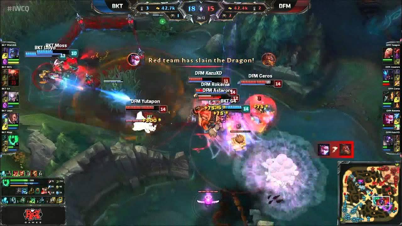 BKT vs DFM Game Highlights IWCQ 2015 Turkey Day2 Bangkok Titans vs DetonatioN FocusMe thumbnail