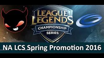 NME vs CST Game 2 highlights NA LCS Spring Promotion 2016 Enemy Esports vs Team Coast thumbnail