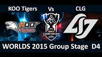 KOO vs CLG Game Highlights S5 WCD4 Season 5 Worlds Day 4 Koo Tigers vs Counter Logic Gaming thumbnail