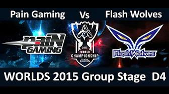 PNG vs FW Game Highlights S5 WCD4 Season 5 Worlds Day 4 Pain Gaming vs Flash Wolves thumbnail