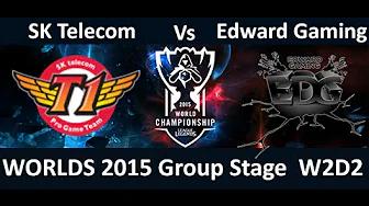 SKT vs EDG Game Highlights S5 Worlds W2D2 Season 5  SK Telecom vs Edward Gaming thumbnail