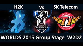 H2K vs SKT Game Highlights S5 Worlds W2D2 Season 5  H2K gaming vs SK Telecom thumbnail