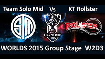 TSM vs KT Game Highlights S5 Worlds W2D3 Season 5 Team Solo Mid vs KT Rollster thumbnail