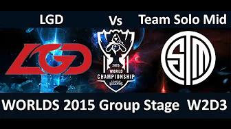 LGD vs TSM Game Highlights S5 Worlds W2D3 Season 5 LGD Gaming vs Team Solo Mid thumbnail