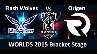 FW vs OG Game 3 Highlights S5 Worlds Bracket Stage Season 5 Flash Wolves vs Origen thumbnail