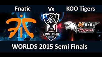 FNC vs KOO Game 1 Highlights S5 Worlds Semi Finals Season 5 Fnatic vs Koo Tigers thumbnail