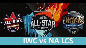 IWC vs NA All-Stars - LoL All-Stars Highlights 2015 Day 2 Los Angeles - IWC  vs NA LCS thumbnail