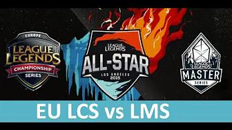 EU vs LMS All Stars Highlights   LoL All Stars 2015 Day 2 Los Angeles   EU LCS All Stars vs LMS All thumbnail