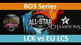 LCK vs EU LCS Bo3 Game 1 Highlights All Stars   LoL All Stars LA 2015 Day 4 thumbnail