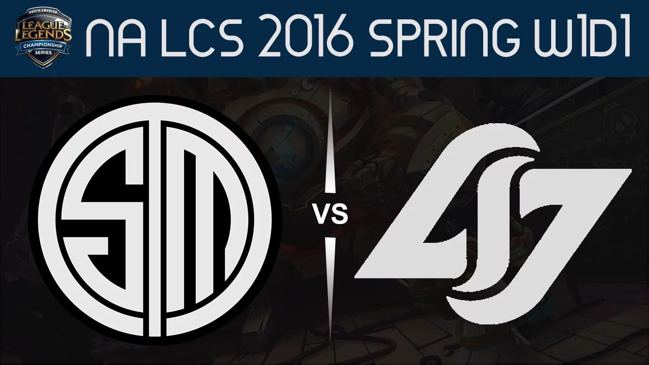 TSM vs CLG Game highlights NA LCS Spring 2016 Team Solo Mid vs Counter Logic Gaming thumbnail