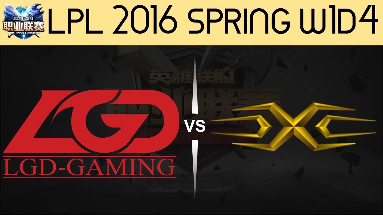 LGD vs SS Game 1 highlights Tencent LPL LoL Pro League 2016 W1D4 LGD Gaming vs Snake thumbnail