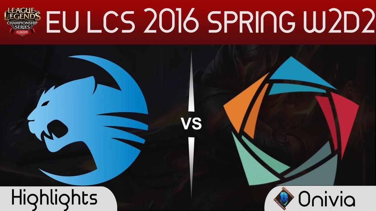 ROC vs EL Game highlights EU LCS Spring 2016 W2D1 Roccat vs Elements thumbnail