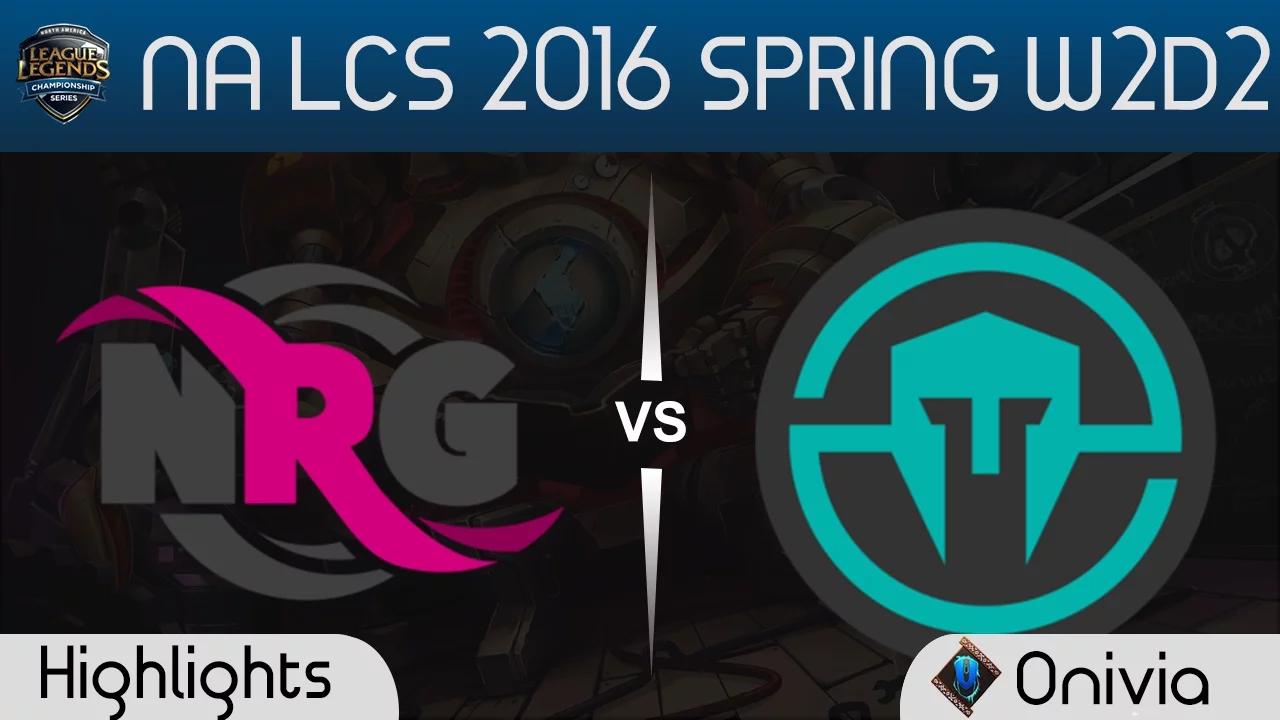 NRG vs IMT highlights NA LCS Spring 2016 W2D2 Energy vs Immortals thumbnail