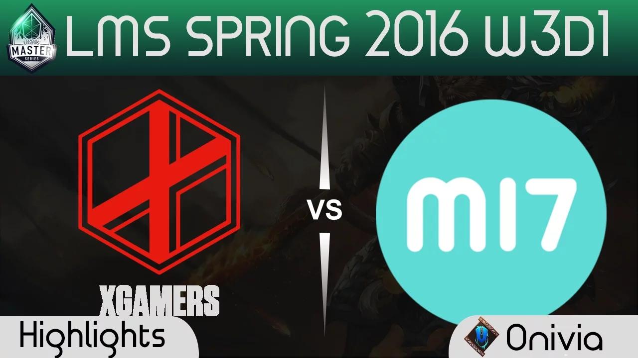 XG vs M17 Game 2 Highlights LMS Spring 2016 W3D1 Xgamers vs Machi esports thumbnail