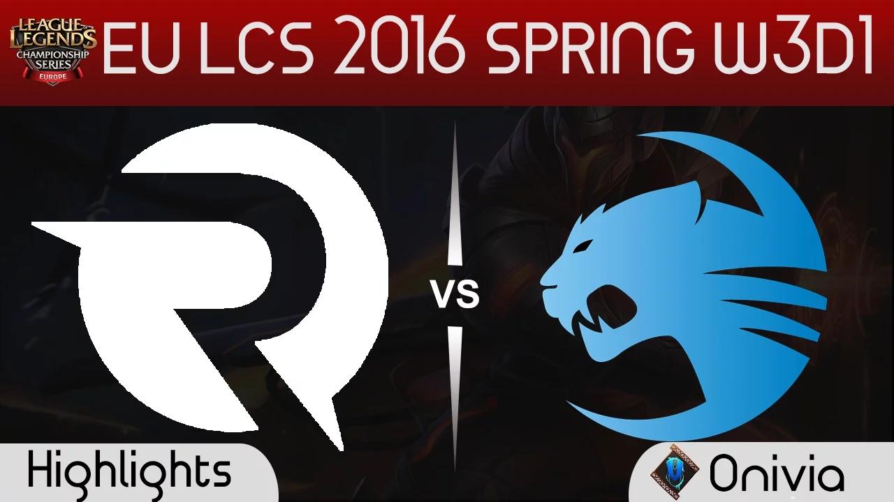 OG vs ROC highlights EU LCS Spring 2016 W3D1 Origen vs Roccat thumbnail