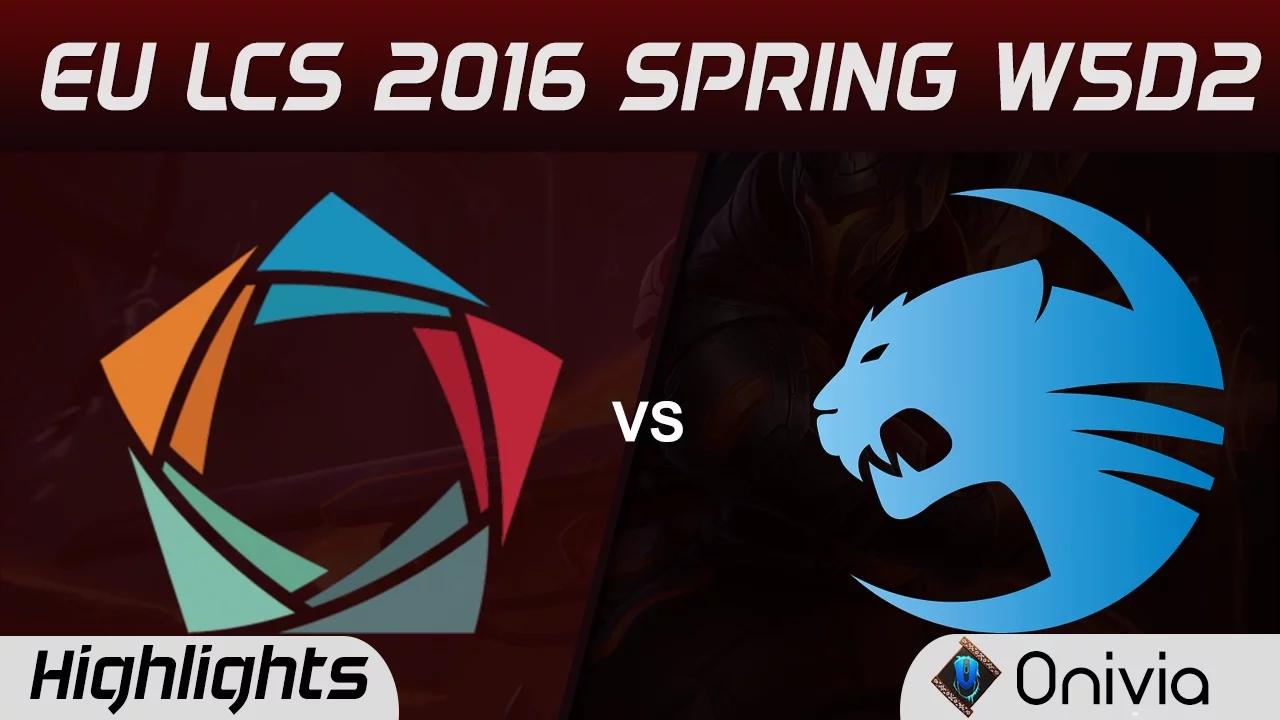 EL vs ROC highlights EU LCS Spring 2016 W5D2 Elements vs Roccat thumbnail