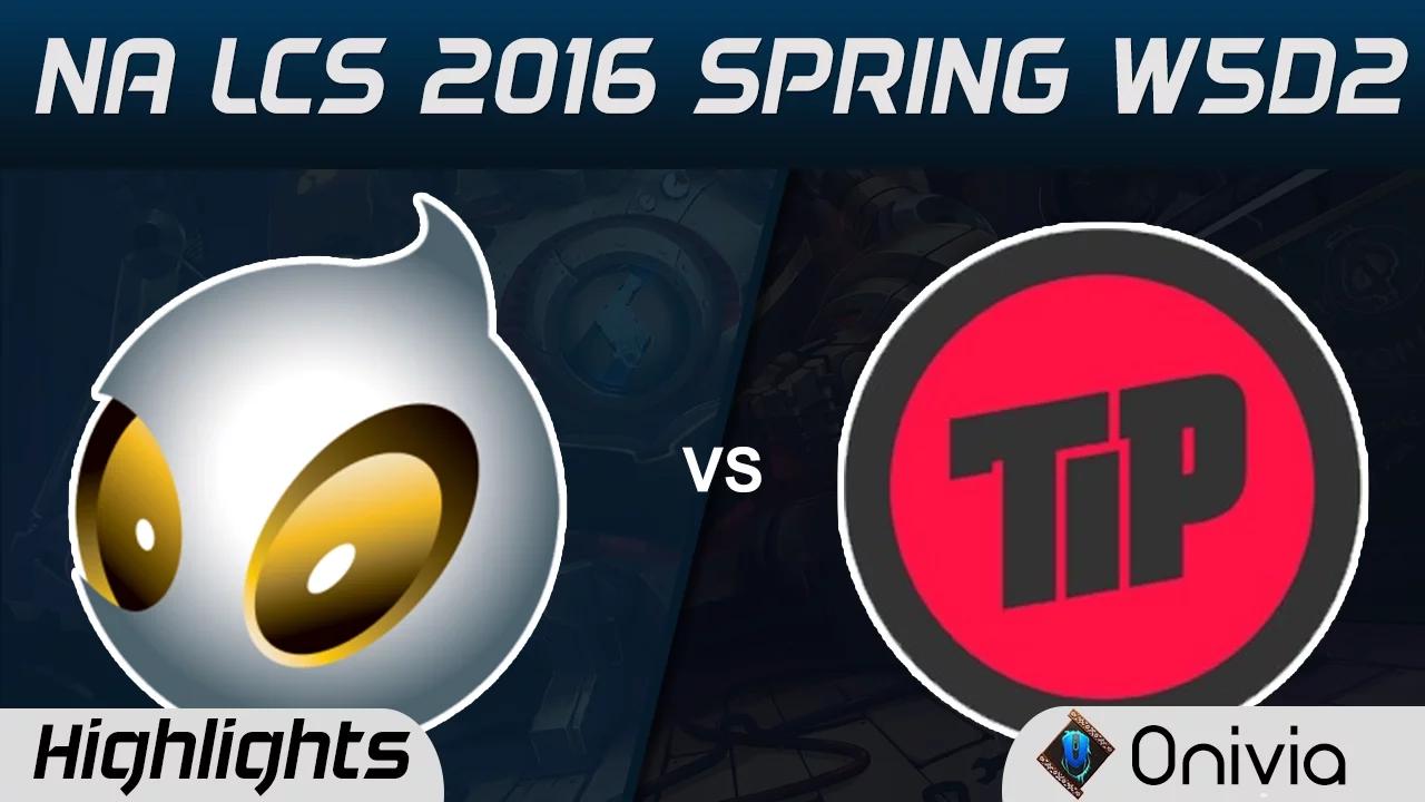 DIG vs TIP highlights NA LCS Spring 2016 W5D2 Dignitas vs Team Impulse thumbnail