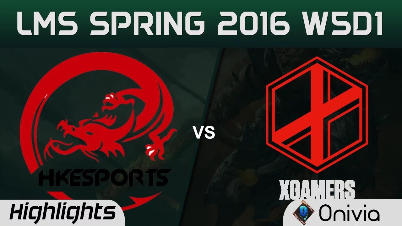 HKE vs XG Highlights Game 1 LMS Spring 2016 W5D1 HongKong Esports vs xGamers thumbnail